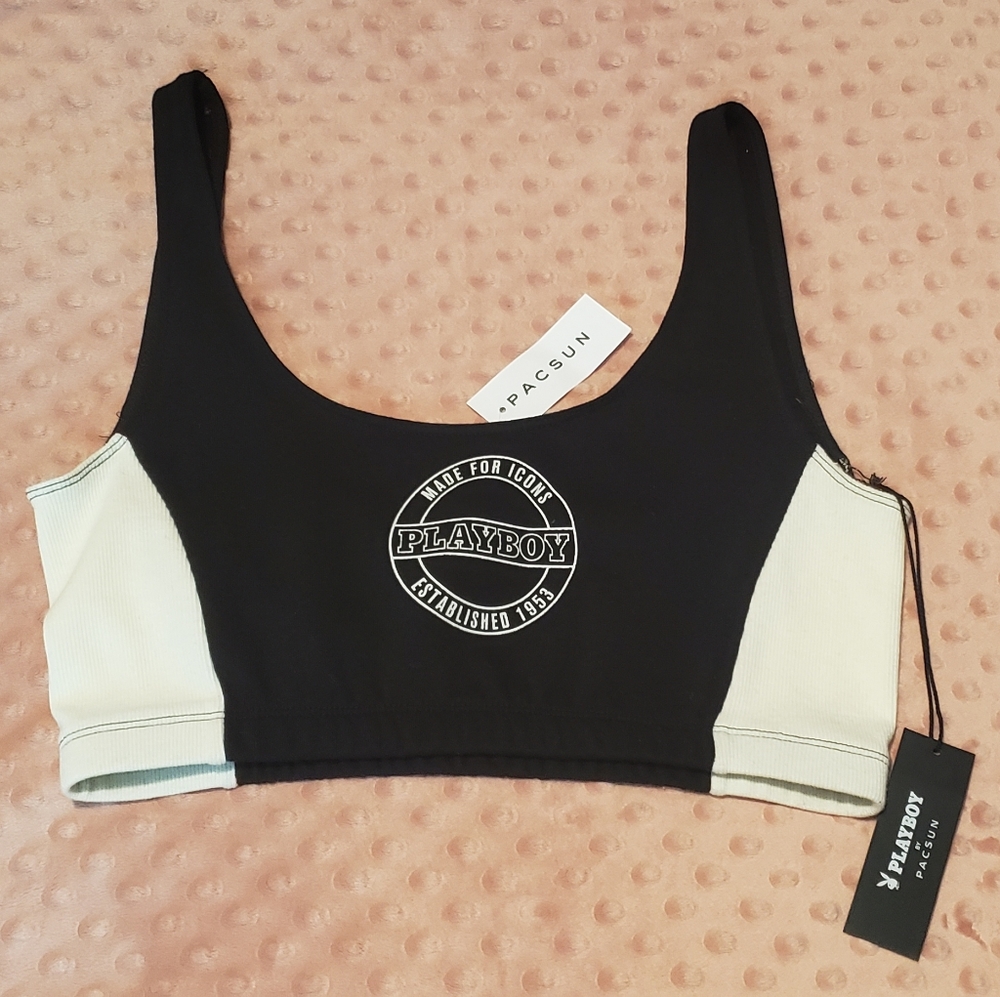 Playboy by PacSun Boxing Bra NWT